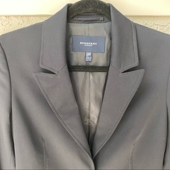 Burberry Wool Tailored Blazer Jacket - Picture 4 of 16